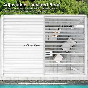 Sistema de pérgola inteligente de techo de apertura y cierre de aluminio con control remoto en <span class=keywords><strong>la</strong></span> <span class=keywords><strong>isla</strong></span> de Irlanda - Product Image 3