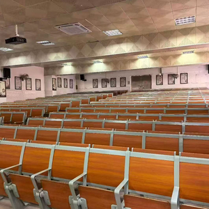 Grossiste <span class=keywords><strong>en</strong></span> mobilier universitaire, tables et chaises connectées pour salles de classe universitaires, avec pieds <span class=keywords><strong>en</strong></span> alliage d'aluminium moderne et plateau <span class=keywords><strong>en</strong></span> <span class=keywords><strong>bois</strong></span>. - Product Image 2
