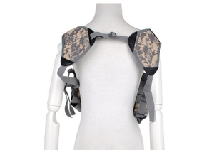 Holster d'épaule horizontal ambidextre Definite Outdoor Devices GS03 avec double porte-chargeur, noir, usage professionnel - Product Image 4