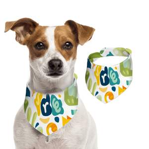 Bandana en coton pour animaux de compagnie Accessoire mignon pour vêtements pour animaux de compagnie - Product Image 2