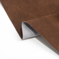 Cuir PU souple résistant à l'abrasion pour vestes d'hiver, gilets, costumes, agréable au toucher, vente en gros d'usine