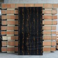 Haute brillance 1220x2440mm intérieur Pvc marbre panneau mural décoratif Uv Pvc feuille de marbre