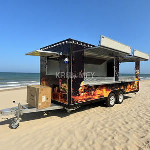 2025 Good <b>Design</b> For Sale Ghana Snack Trailer Food Truck Ice Cream Pizza Cart - Product Image 5