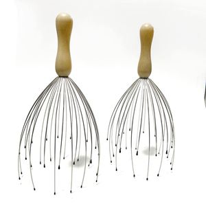 28 Claws 24 Scalp for Body Relaxing Wood Handle Head Scratcher <b>Massager</b> - Product Image 4