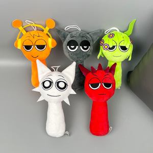 31 Designs, Peluches Realistas y Adorables, Novedad 2025, Sprunki de Peluche, Sacry Sprunki Mod Gray <span class=keywords><strong>Simon</strong></span> Wenda, Peluche Sprunki para Niños - Product Image 6