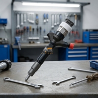 Inyector de Combustible Diésel para Sistema de Combustible, Inyector Common Rail OEM 23670-30300, Inyector de Combustible para Motor Diésel