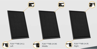 Panneau solaire de toit personnalisé 1KW, tuiles solaires pour système d'énergie solaire domestique