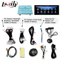10.25 pouces Android Carplay Android Auto écran pour Lexus IS IS200t IS300 IS350 2014-2020 avec GPS Navi par Lsailt