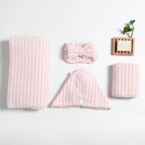 Amazon hot style coral fleecy quick drying hair hat towel towel hair band - Product Image 2