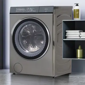 Supergroße 13kg vollautomatische Frontlader Waschmaschine mit Touchscreen und Trockner-Comb