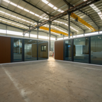Maison capsule préfabriquée isolée et étanche, cabine modulaire mobile pour bureau, école, salon