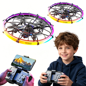 WGNRC K9 - Quadcopter RC para <span class=keywords><strong>Principiantes</strong></span>, con Motor sin Escobillas, Luces LED, Acrobacias y Luces LED Atractivas - Product Image 1