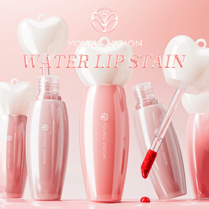 YOUNG VISION Aceite Labial Vegano para <span class=keywords><strong>Adolescentes</strong></span>, Brillo Labial Refrescante para el Verano en Forma de Estrella, Tinte Labial de 6 Colores con Orificio para Cadena - Product Image 4