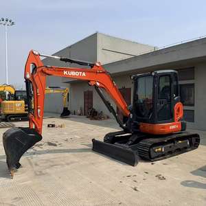 Mini-excavatrices Kubota d'occasion de 5 et 6 tonnes, modèles Kubota KX057, KX163, KX155, U55, et petites excavatrices Kubota KX165, U55 d'occasion. - Product Image 6