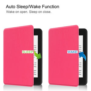 Funda de Cuero PU para Tablet <span class=keywords><strong>Kindle</strong></span> Paperwhite <span class=keywords><strong>4</strong></span> de 6 Pulgadas 2018 con Parte Trasera Rígida de PC a <span class=keywords><strong>Precio</strong></span> de Mayoreo - Product Image 2