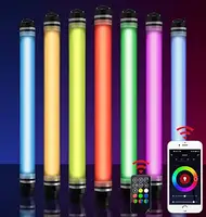 LUXCEO-Barra de luz led rgb P7RGB PRO, barra de luz led rgb regulable con batería, control por aplicación, luz para cámara de vídeo rgb