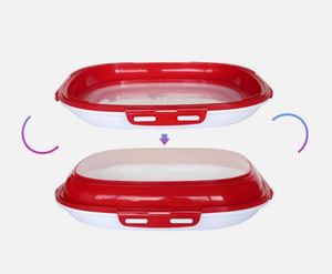 Plateau de conservation alimentaire empilable, hermétique et non toxique, avec logo personnalisé, pour réfrigérateur - Product Image 1