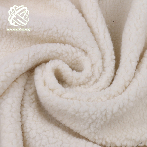 <strong>Sherpa</strong> <strong>Material</strong> 30% 50% 100% Recycled Polyester <strong>Sherpa</strong> Fleece Faux Fur Plush Fabric for Jacket Boots Lining - Product Image 5