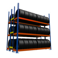 Étagère de rangement pour pneus étagère de rangement de garage en métal Étagère galvanisée