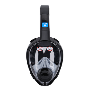 <span class=keywords><strong>Masque</strong></span> <span class=keywords><strong>de</strong></span> Plongée Intégral Aloma, Tuba Sec à Vue Panoramique 180° en Silicone Liquide, pour Apnée et Nage, <span class=keywords><strong>Masque</strong></span> <span class=keywords><strong>de</strong></span> Plongée Adulte - Product Image 2