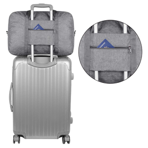Travel Duffel Bag Underseat Foldable <b>Carry</b>-<b>on</b> <b>Luggage</b> Bag with Shoulder Strap - Product Image 3