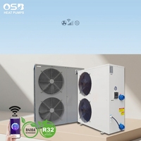 Calentador de Agua con Bomba de Calor para Piscinas Elevadas, Inteligente, de Uso Exterior, sin Tanque, con Energía Solar y Eléctrica