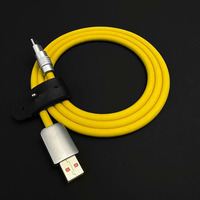 Kabel Data 2025 W MAX, kabel pengisian daya ponsel USB a ke C terbaru 120 untuk xiaomi huawei samsung