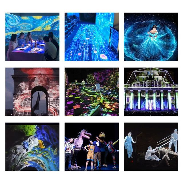 10,000LM Waterproof Professional Laser Projector Heavy Duty HD Projector for Large Venue Outdoor/Stage/Events IP65 Certified