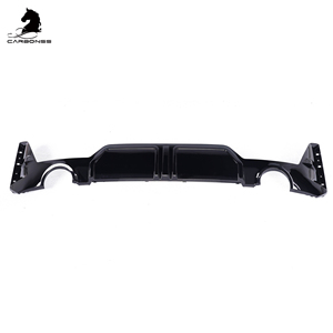 Material ABS negro brillante M Tech parachoques MP tipo doble difusor trasero para BMW 3 series G20 LCI <span class=keywords><strong>2023</strong></span> + - Product Image 3