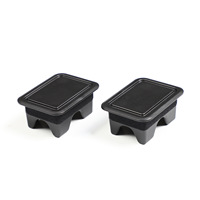Bouchon de trou de positionnement de coffre arrière en ABS pour Dodge 19-25, couvre-entretoises de rail de benne et bouchons de trous de zone de chargement arrière