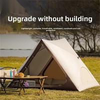 Carpa de Camping Automática para 12 Personas, Portátil, Impermeable, con Doble Puerta y Doble Ventana para Equipo de Exterior