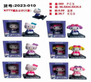 Funko Hello Kitty Jopor poupée pour filles 15-30 cm, mini jouet en plastique de dessin animé pour filles de 8 à 13 ans - Product Image 3