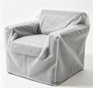 Suministro de Fábrica: Tela No Tejida Transpirable de PP Spunbond de Peso Medio (30-80gsm) Fabricada a Medida para Fundas de Sofá y Muebles - Product Image 1