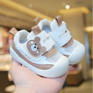 ฤดูใบไม้ผลิและฤดูร้อนเด็กอายุ <span class=keywords><strong>1</strong></span> ถึง 2 ปีรองเท้าตาข่ายกลวงเด็กวัยหัดเดินรองเท้าผ้าใบระบายอากาศด้านล่างนุ่ม - Product Image 3