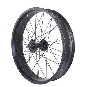 Ruota Anteriore per Bici Elettrica Fat Tire da Neve, 20x4.0 (20 Pollici) e 26x4.0 (26 Pollici), 36 Raggi, Forcellino da 135mm - Product Image 3