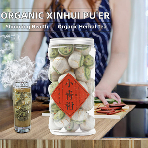 Thé Pu'er Bio Naturel de Qualité Supérieure 4A en Sachet, Peau d'Orange Tangerine Séchée de Xinhui, Marque Blanche, pour la Minceur et la Santé - Product Image 2