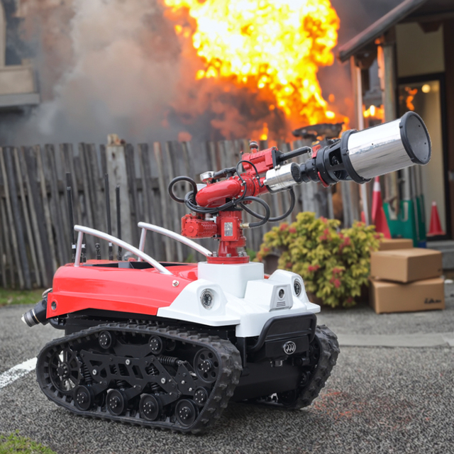 DIMA Industrial Hazardous Area Remote-Controlled Firefighting Robot Flame Control Robot