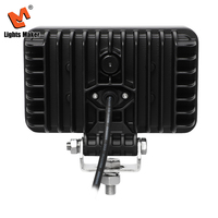 Luz Auxiliar LED Rectangular Portátil de 6.0 Pulgadas y 60 W, 4500 LM, Haz de Luz Amplio, Lámpara Antiniebla para Conducir, para SUV, Embarcaciones, ATV, Barcos, YW-0606B-60