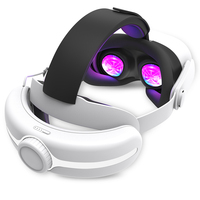 Accessoires VR pour Meta Quest3/Quest3S avec batterie 12000 MAh RGB Light VR Head Strap Wholesale