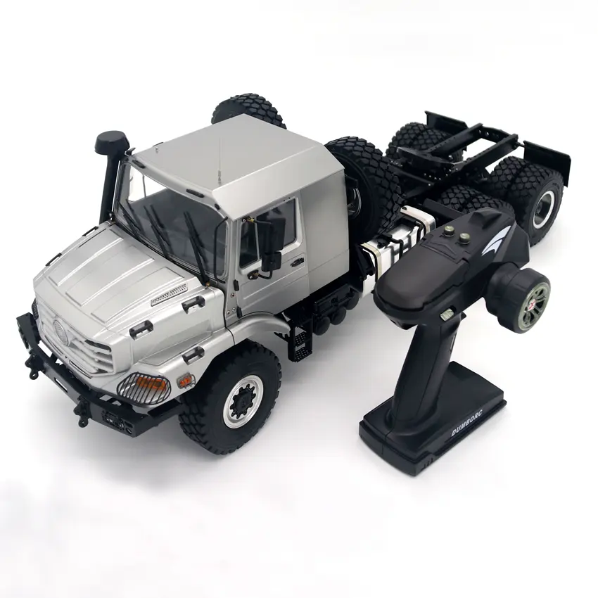 Remote control off-road truck 6x6 tractor climbing trailer military rc tractor toys