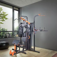 Peralatan Kebugaran, peralatan dalam ruangan stasiun tunggal mesin Gym multifungsi stasiun tunggal peralatan bangunan badan Gym rumah stasiun fungsi Mutli