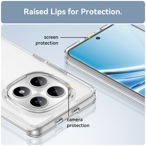 Para <span class=keywords><strong>Redmi</strong></span> <span class=keywords><strong>Note</strong></span> 15 5G Funda, Crystal Clear Slim TPU + Acrílico 2 en 1 Funda para teléfono móvil a prueba de golpes para <span class=keywords><strong>Redmi</strong></span> <span class=keywords><strong>Note</strong></span> 15 Pro Plus - Product Image 3