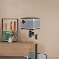 Support de projecteur mécanique en métal, support de projection miniature, support de projection pour table de chevet, support de projection pour canapé