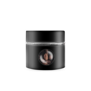Mini pot à café hermétique en verre Three Beans, petit récipient portable pour le stockage du thé, noir, blanc, argent, rouge - Product Image 4