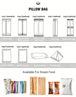 Sac scellé de guérison biodégradable Emballage d'emballage de barre énergétique au chocolat pour crème glacée Popsicle Tampon doré Pochette plate en papier kraft comestible