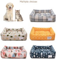 Kleines, mittleres und großes Hundebett, wasserdicht, abnehmbar, waschbar, Haustiermatte für Katzen und Hunde