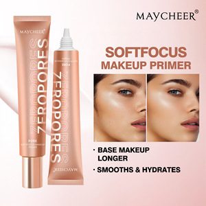 MAYCHEER <span class=keywords><strong>Base</strong></span> de <span class=keywords><strong>maquillage</strong></span> hydratante invisible pour peaux mixtes, à effet mat, imperméable, à <span class=keywords><strong>base</strong></span> d'huile, pour estomper les pores - Product Image 1