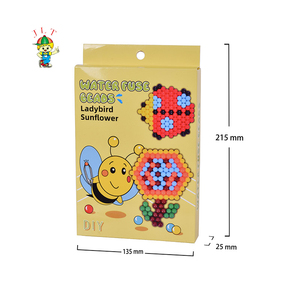 Perles d'eau collantes à l'eau pour enfants, bricolage, artisanat, multi-motifs colorés, 5mm Magic Perler Hama Water Beads - Product Image 6