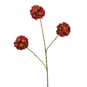 Fleur artificielle en soie, boule d'oignon style moulin à vent, branche unique, pour décoration de mariage, arrangement floral, extérieur et maison - Product Image 2