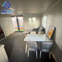 Structure en acier léger de 40 pieds 20 pieds Maison préfabriquée portable en conteneur extensible pour villa Maison mobile préfabriquée et portable